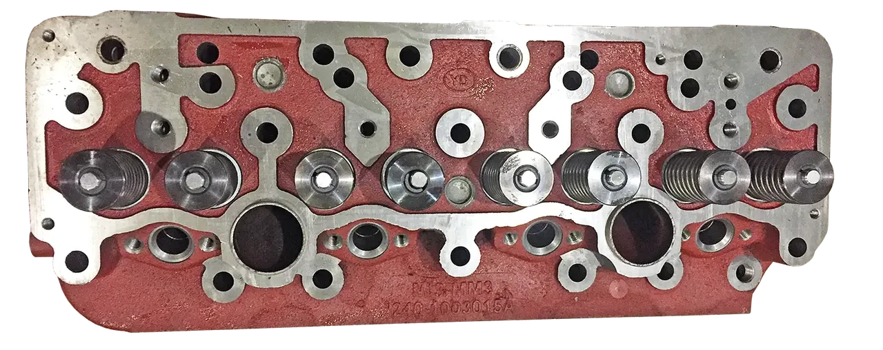 Головка блока двигателя МТЗ Д-240, Д-243 в сборе с клапанами (упаковка дер. ящик) 240-1003012 - фото 1 - id-p2037154642