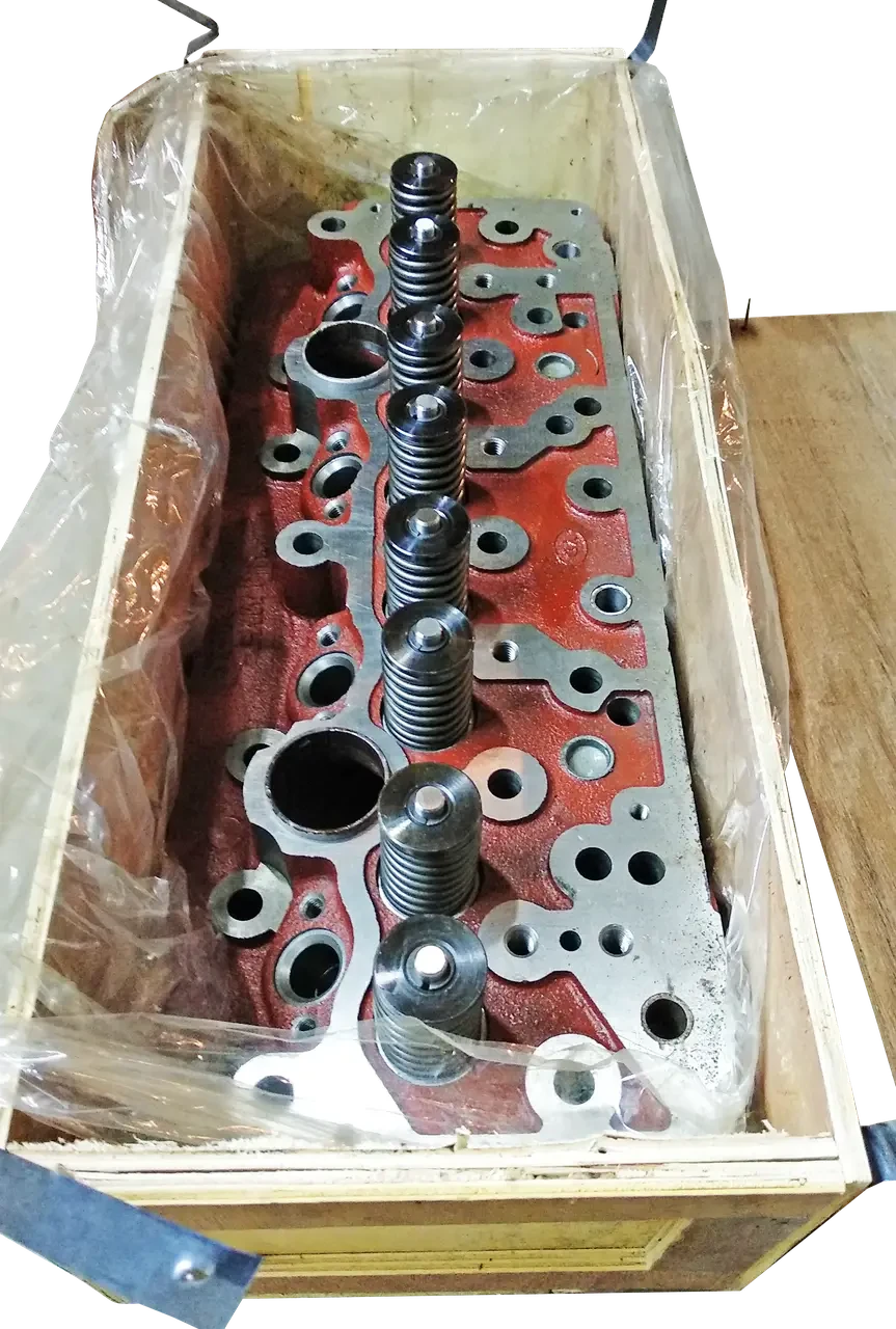 Головка блока двигателя МТЗ Д-240, Д-243 в сборе с клапанами (упаковка дер. ящик) 240-1003012 - фото 4 - id-p2037154642