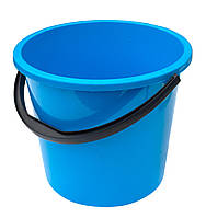 Ведро 10 литров пищевое лагуна (голубое) (ПолимерАгро)