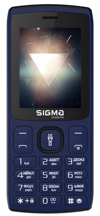 Телефон Sigma X-Style 34 NRG Type-C Blue UA UCRF