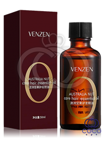 Олія для волосся з горіхом макадамія VENZEN (Veze) Australia Nut Care Hair Essential Oil 50 ml