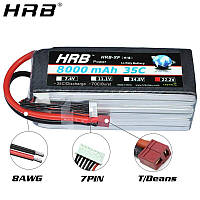 Аккумулятор для дрона HRB Lipo 6s 22.2V 8000mAh 35C Battery XT60 Plug (HR-8000MAH-6S-35C-XT60)