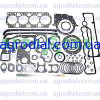 Набор прокладок двигателя Д-245 (МТЗ) нового образца паронит+рти+герметик