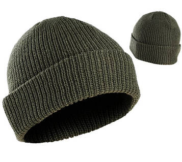 Шапка акрилова Watch Сар оливкова Mil-Tec 12132001 PeremogaUA