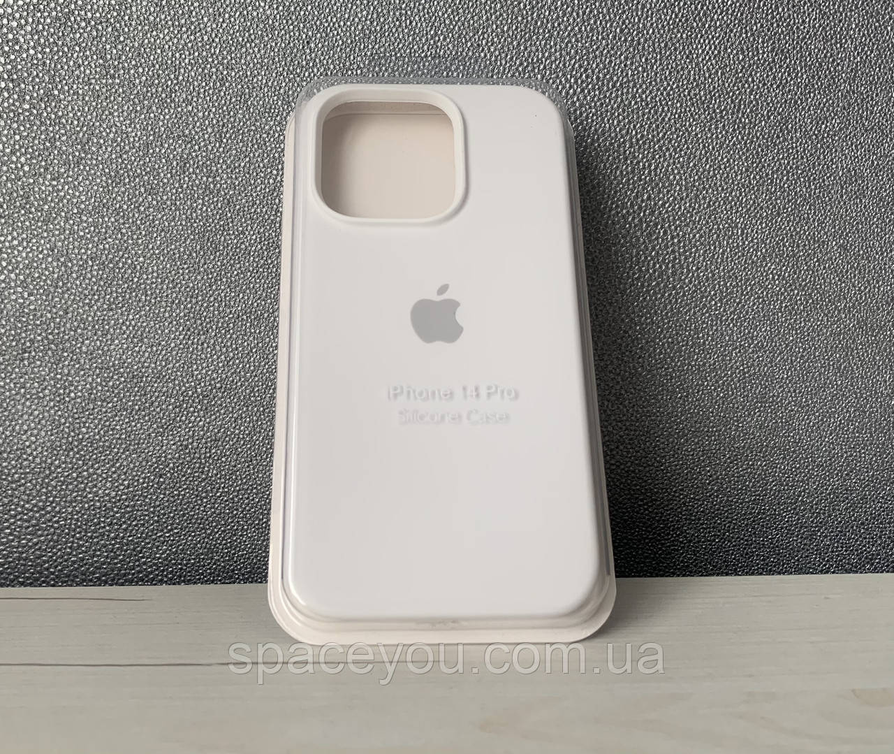Чохол silicone case на iphone 14 Pro з мікрофіброю силіконовий для айфона 14 Про Білий