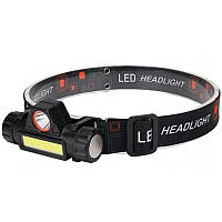 Налобный фонарь LED Headlight 1807 Black