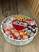 Подарочный шоколадный набор для девушки с конфетками набор в форме рафаэлло для жены, мамы, ребенка Nbox-9
