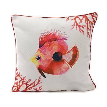 Наволочка декоративна з поліестеру "Рожева рибка" Centrotex