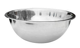 Миска з нержавіючої сталі 5 літрів Ø 34 см h=13 см (A-lus) FB0881