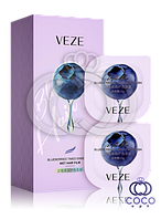 Увлажняющая маска для волос с экстрактом черники Veze Blueberries Times Embellish Wet Hair Film, 12гр*6 шт