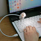 USB лампа космонавт для підсвічування клавіатури / Аксесуари для ноутбуків / Нічник Астронавт Astro Lighting, фото 4