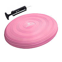 Балансировочная подушка (сенсомоторная) массажная Springos PRO FA0089 Pink лучшая цена с быстрой доставкой по