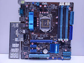 Материнська плата s1156 ASUS P7P55-M (Socket 1156, DDR3, б/у)