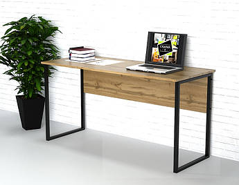 Офісний стіл лофт СПЛГ-1-1 (600x1400x750) Дуб Аппалачі Гамма стиль
