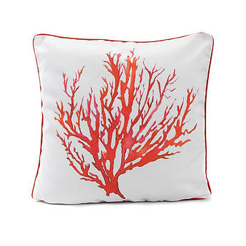 Наволочка декоративна з поліестеру "Червоний корал" Centrotex