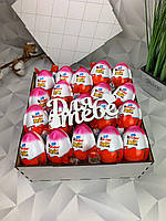Подарочный шоколадный набор для девушки с конфетками набор в форме квадрата для жены, мамы, ребенка Nbox-84