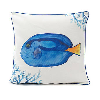 Наволочка декоративна з поліестеру "Синя рибка" Centrotex