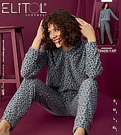 Комплект флисовый штаны и свитшот, комфортная женская флисовая пижама теплая пижама для девушки