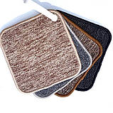 Ковролін темно-сірий утеплений ширина 4 метри BABIL 18, фото 6