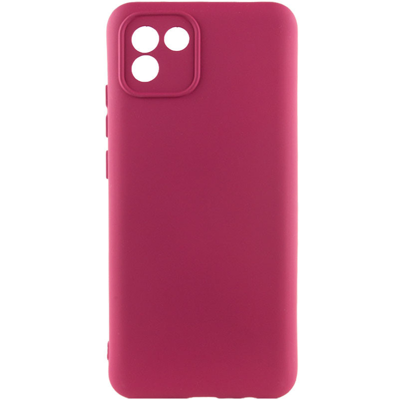 Чохол Silicone Cover Lakshmi Full Camera (A) для Samsung Galaxy A03 - фото 1 - id-p2037216882