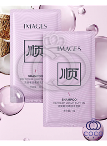 Шампунь для волосся одноразовий Images Shampoo Refresh Luxur Soften 8 g