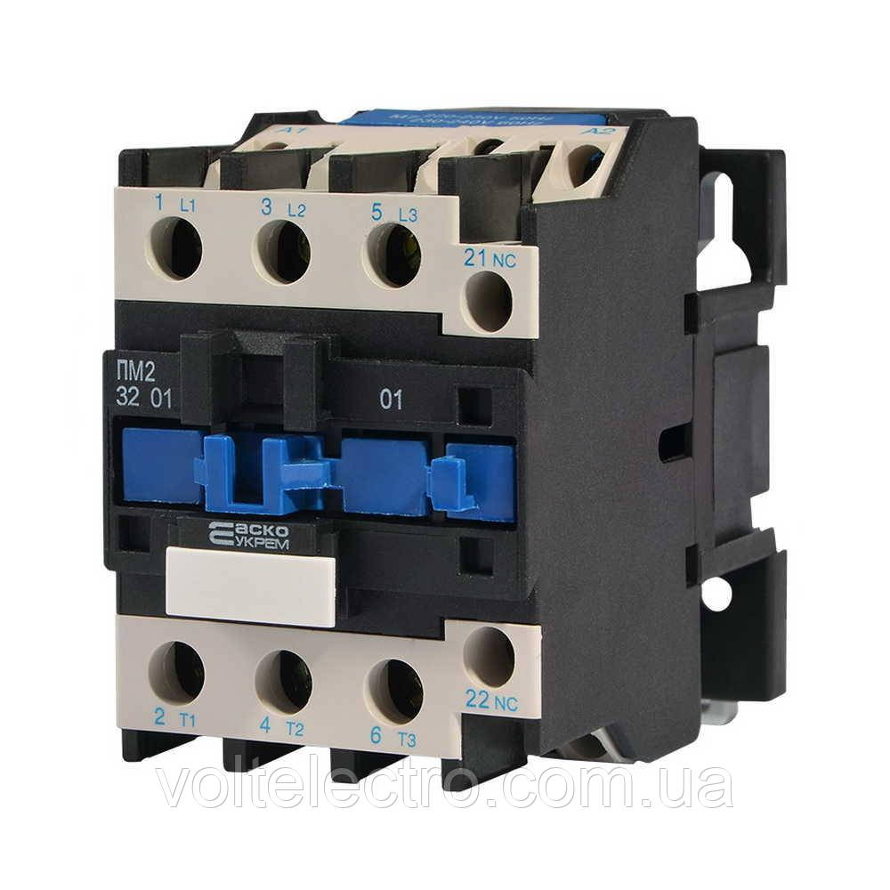 Магнітний пускач АСКО ПМ 2-32-10 380В, фото 1
