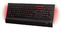 Клавиатура HQ-Tech KB-327F USB Multimedia (Red/Blue LED)