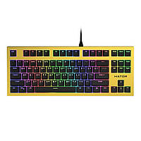 Клавиатура Hator Skyfall TKL RPO ENG/RUS/RUS (HTK-657) Yellow