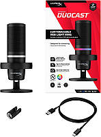 Мікрофон Kingston HyperX DuoCast RGB Black (4P5E2AA), фото 11