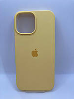 Чохол IPhone 13 pro max Silicone case canari yellow 905