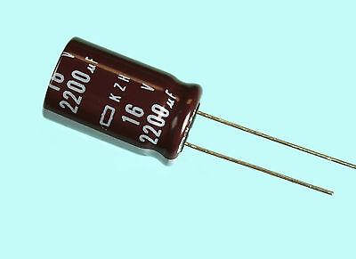 Конденсатор 2200uF 16V 2200мкФ 16В Nippon Chemi-Con JAPAN ESR=0, фото 1