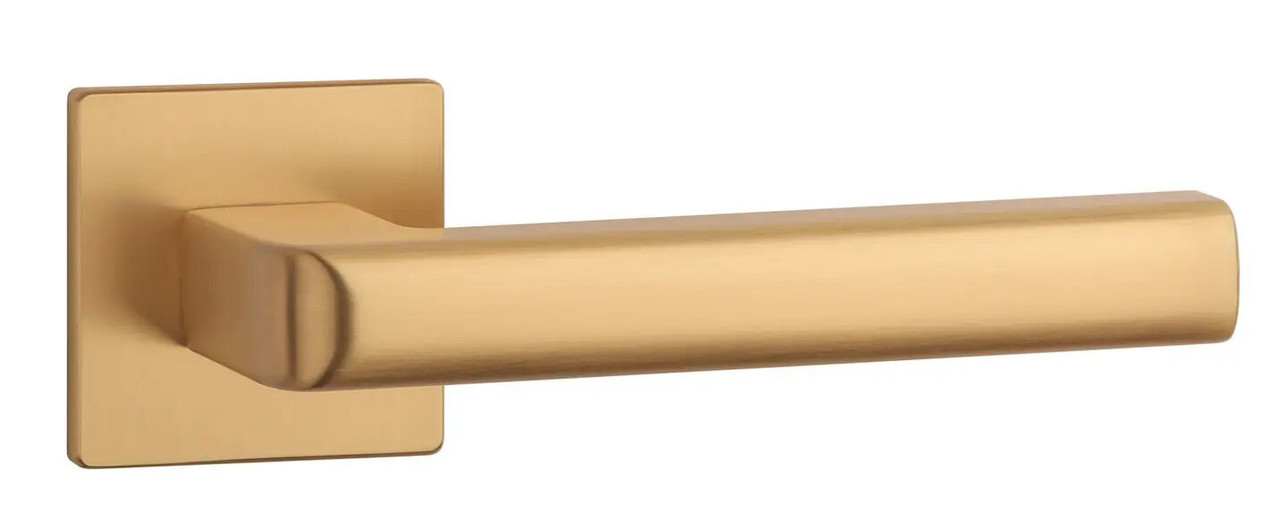 Ручка дверна Aprile AS Salice Q 5S матова латунь (Польща)