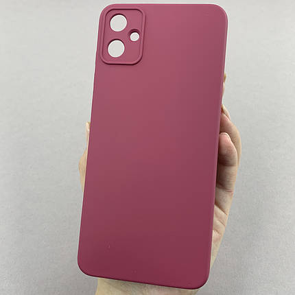 Чохол для Samsung Galaxy A05 (A055F) матовий із захистом камери чохол на телефон самсунг а05 бордовий cfa, фото 1