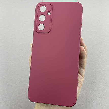 Чохол для Samsung Galaxy A05s (A057F) матовий із захистом камери чохол на телефон самсунг а05с бордовий cfa, фото 1