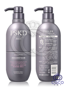 Розгладжувальний, відновлюючий шампунь із женьшенем PSKD Smooth Silky Shampoo 520 Ml