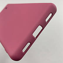 Чохол для Google Pixel 6A матовий із захистом камери чохол на телефон гугл піксель 6а бордовий cfa, фото 4