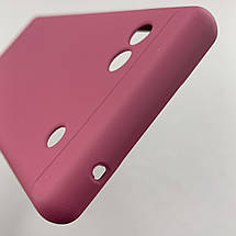 Чохол для Google Pixel 6A матовий із захистом камери чохол на телефон гугл піксель 6а бордовий cfa, фото 5