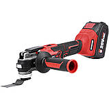 Багатофункціональний інструмент акумуляторний WORCRAFT CMT‑S20LiB без АКБ и ЗП, реноватор 20В Li-ion, фото 2