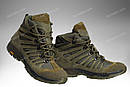 Демісезонні тактичні получеревики / тактичне взуття демі TELEMARK GTX Mid (olive), фото 4