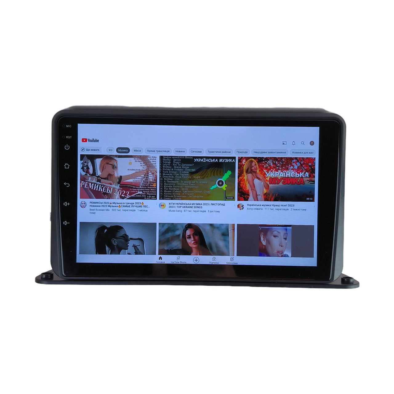 Універсальна Android Магнітола 10 дюймів Модель ТС10-8octaTop-4G-DSP-CarPlay