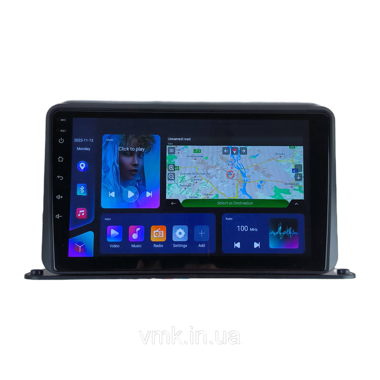 Андроїд магнітола універсальна 4core Base Android 13, Platform JAC