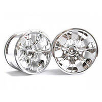 Himoto (08008N) Chrome Rims 2P