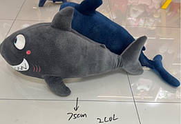 М'яка іграшка K15251 акула 2 кольори 75 см