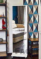 Дзеркало підлогове Facet 2203 50х168 см в повний зріст пересувне, на колесах, білий