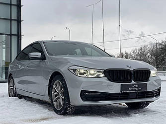 Решітки радіатора BMW G32 6 GT (17-20) тюнінг ноздрі стиль M (чорний глянц)