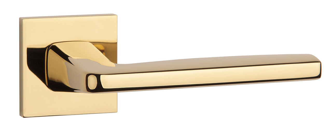 Дверна ручка Aprile AT Erba Q 7S латунь полірована (Польща)
