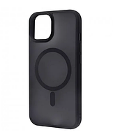 Чохол WAVE Matte Insane Case with MagSafe для iPhone 12 Pro Max (black)