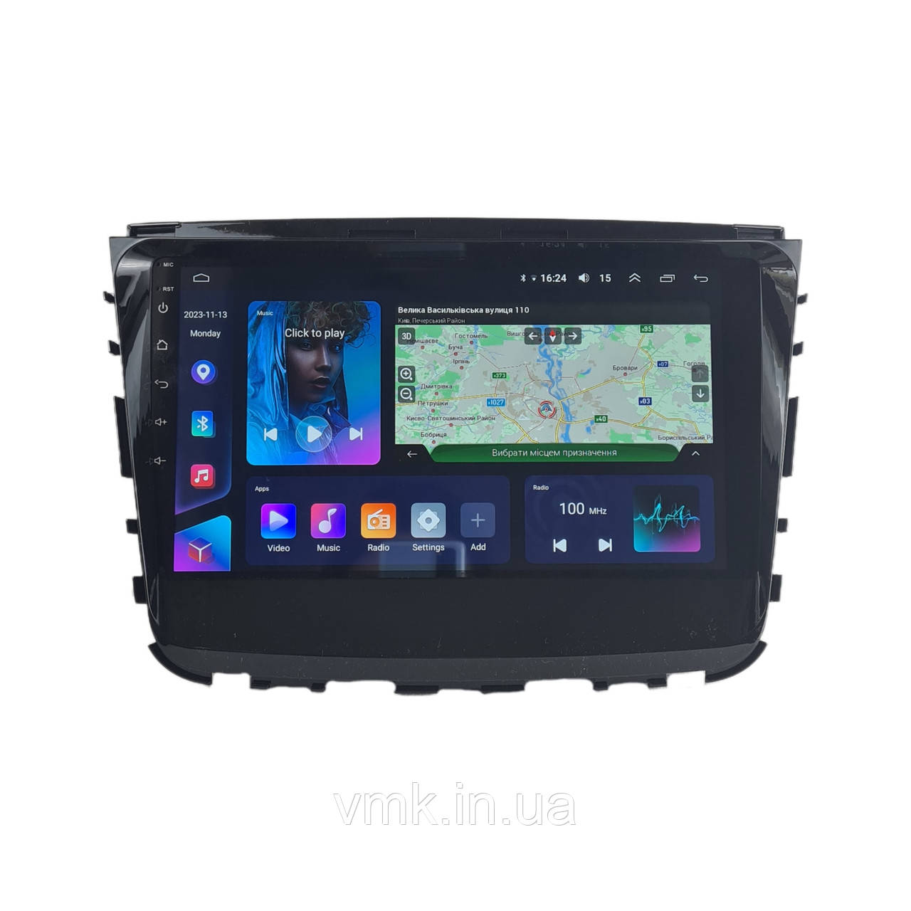 Штатна Магнітола SsangYong Rexton 2018 на Android Модель 7862-8octaTop-4G-DSP-CarPlay