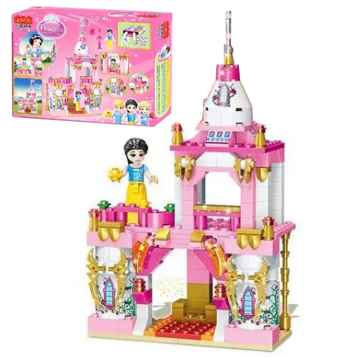 Конструктор Lucky Princess Замок, конструктор для дівчинки, конструктор замок, конструктор принцеса (MN20037)
