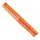 Гребінець для стрижки з тонким обушком Y.S. Park YS-Hs339 Orange (YS-Hs339 Orange), фото 3